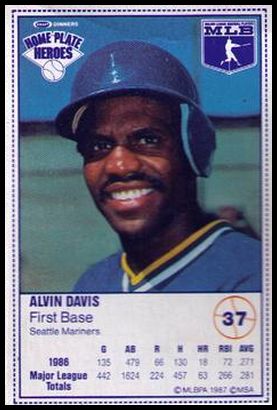 37 Alvin Davis